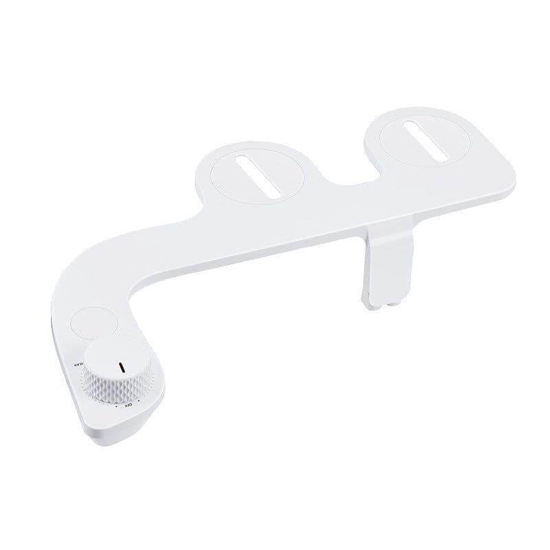 image-Ultra-Thin Toilet Bidet Cleaner, Dual Nozzle, EU CE Certified, 6mm Thickness, Manual