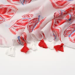 image-Japanese/Korean Butterfly Print Sun Protection Scarf, Beach Towel, 180x90cm