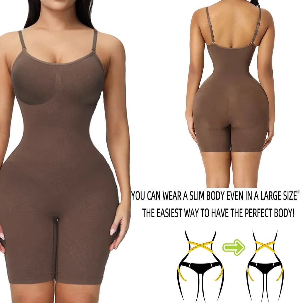 image-Nigar Body Shaping Jumpsuit - Nylon Seamless