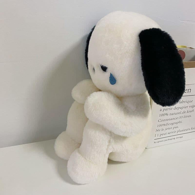 image-Super Soft 35cm Emo Puppy Plush Toy for Boys - Cute Gift
