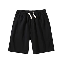 image-Heavyweight Cotton Shorts - Green 3XL Loose Casual Japanese Design