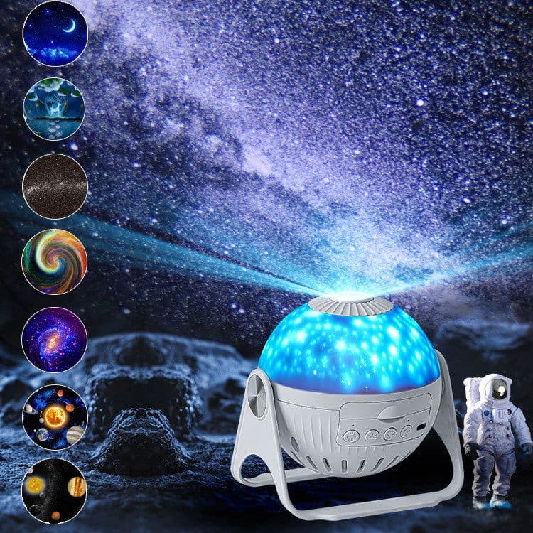 image-Creative Galaxy Projector Lamp - Romantic Starry Sky