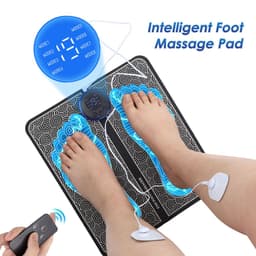 image-EMS Foot Massage Pad - Remote Control Black