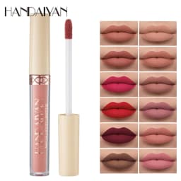 image-HANDAIYAN Matte Velvet Liquid Lipstick 12 Colors