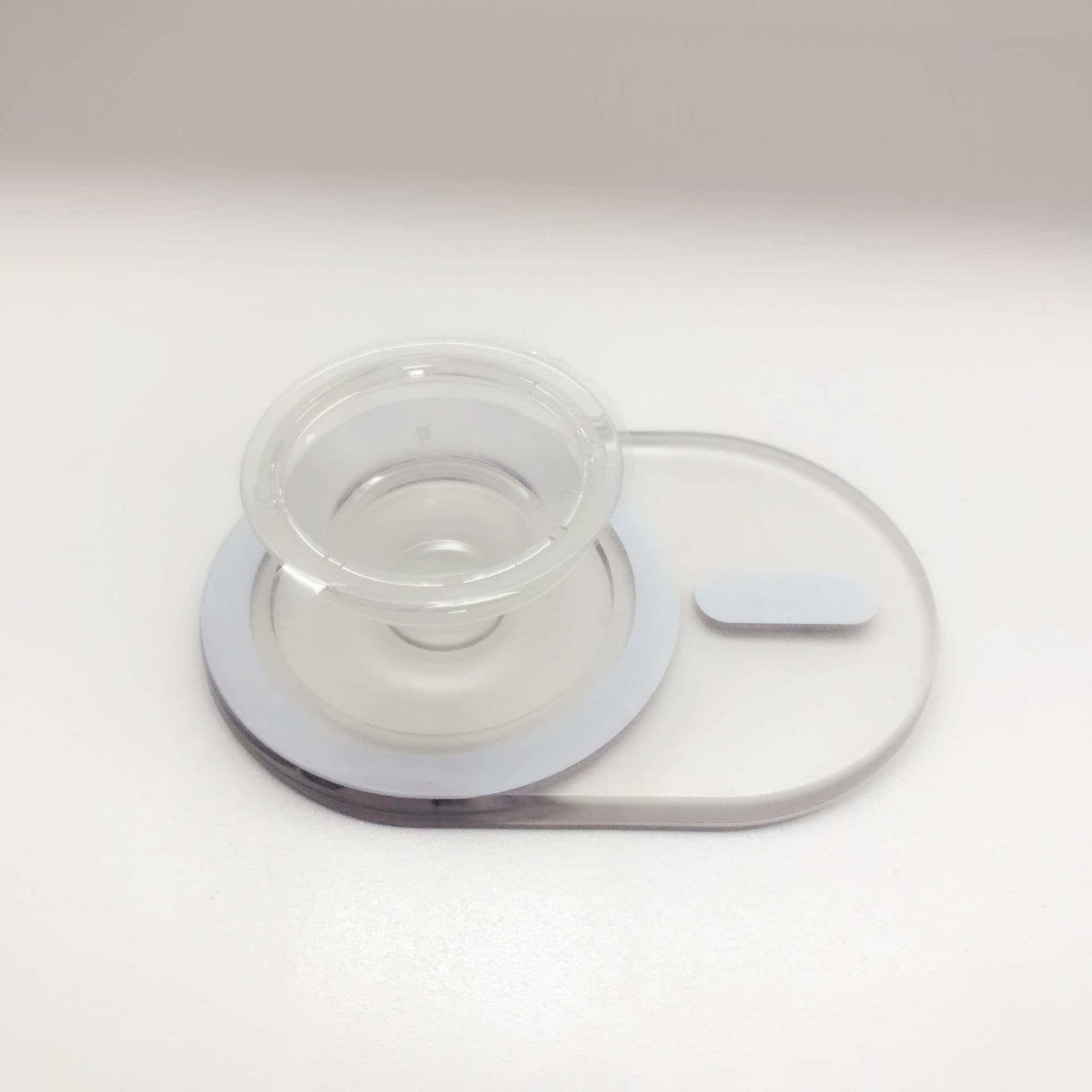 image-Magnetic Mobile Phone Bracket - Ultra-thin Folding Airbag Transparent (57 characters)