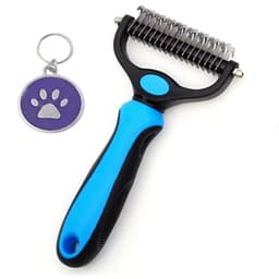 image-Pet Detangling Comb - Stainless Steel Dog Cat