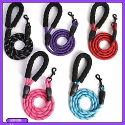 image-Reflective Medium/Large Dog Leash - Explosion-Proof, Spot Cross-Border Style