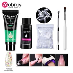 image-Manicure Crystal Extension Glue Set 5-Piece Full Set Explosive Style Nail Tools