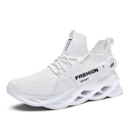image-Spot Large Men's Running Shoes Sizes 45-46 Lightweight Breathable Mesh
