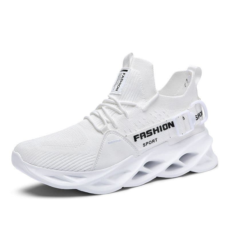 image-Spot Large Men's Running Shoes Sizes 45-46 Lightweight Breathable Mesh