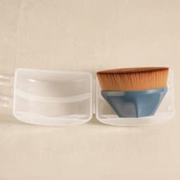 image-No 55 Magic Foundation Brush Petal Seamless Makeup Tool With Soft Bristle