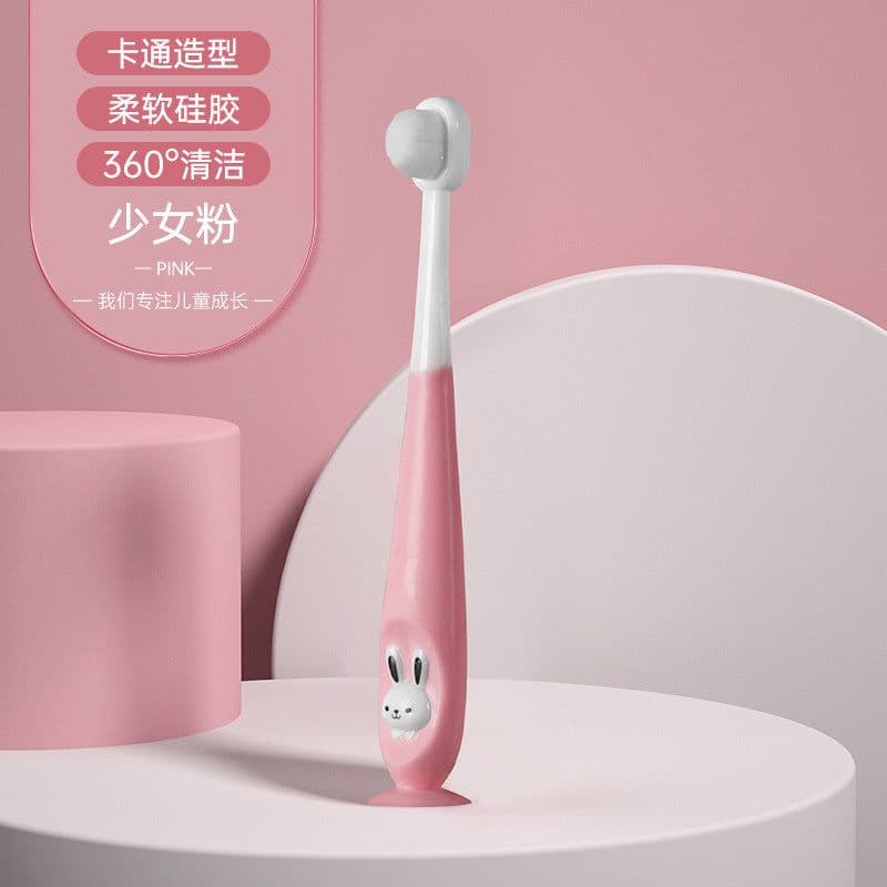 image-Baby Toothbrush Small Head Soft Bristle Cartoon Toothbrush
