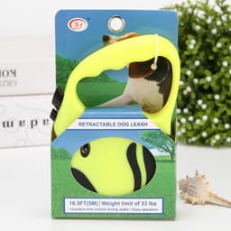 image-Auto Retractable Dog Leash - 5M ABS Walking Chain Rope