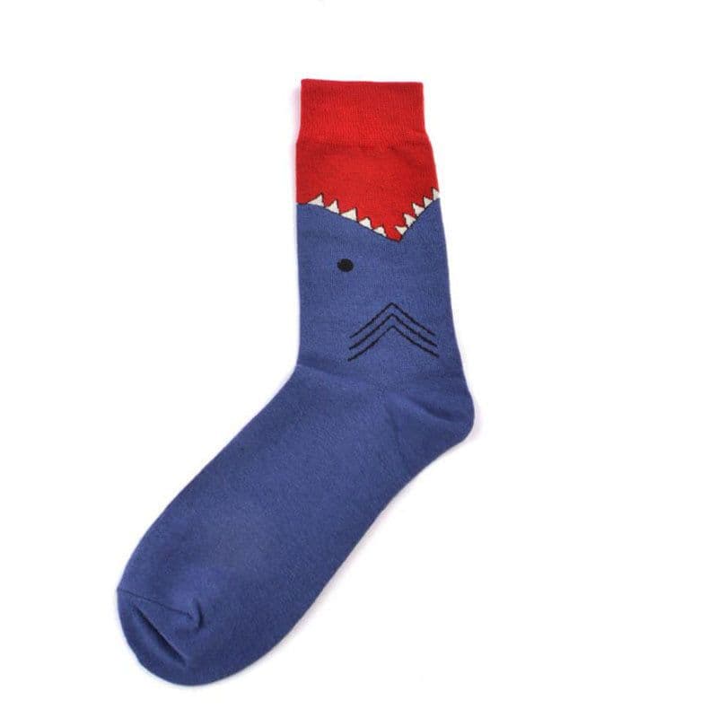image-Cotton Socks Men's Mid-Tube Casual - Cityscape