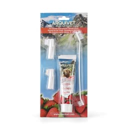 image-ARQUIVET Pet Toothpaste & Toothbrush Set Strawberry