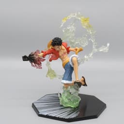 image-Ming Hong One Piece Luffy Ace Sanji Doll Figure Set