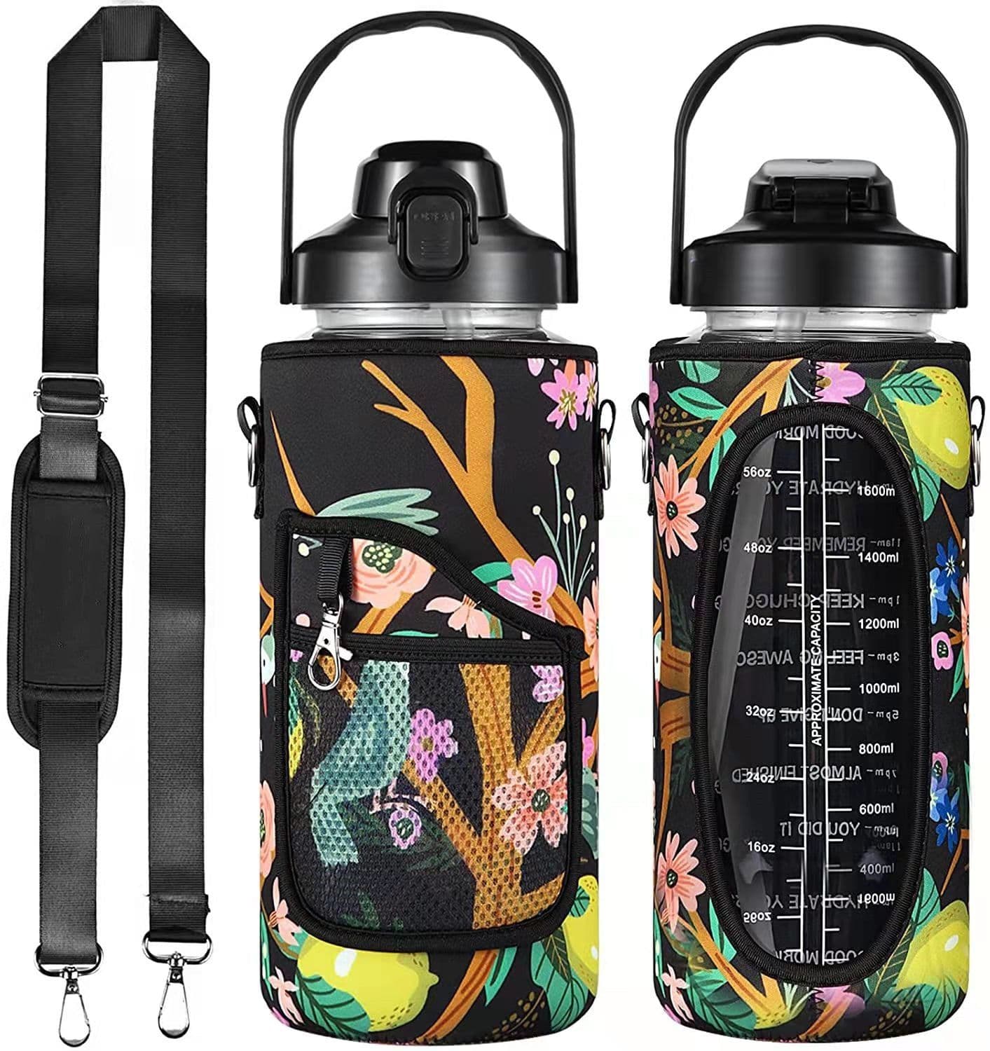 image-2000ml Bottle Protective Cover - Green Camouflage