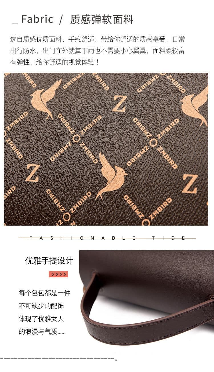 image-Women's 2023 Messenger Bag, Soft PVC Zipper Handbag, Animal Print