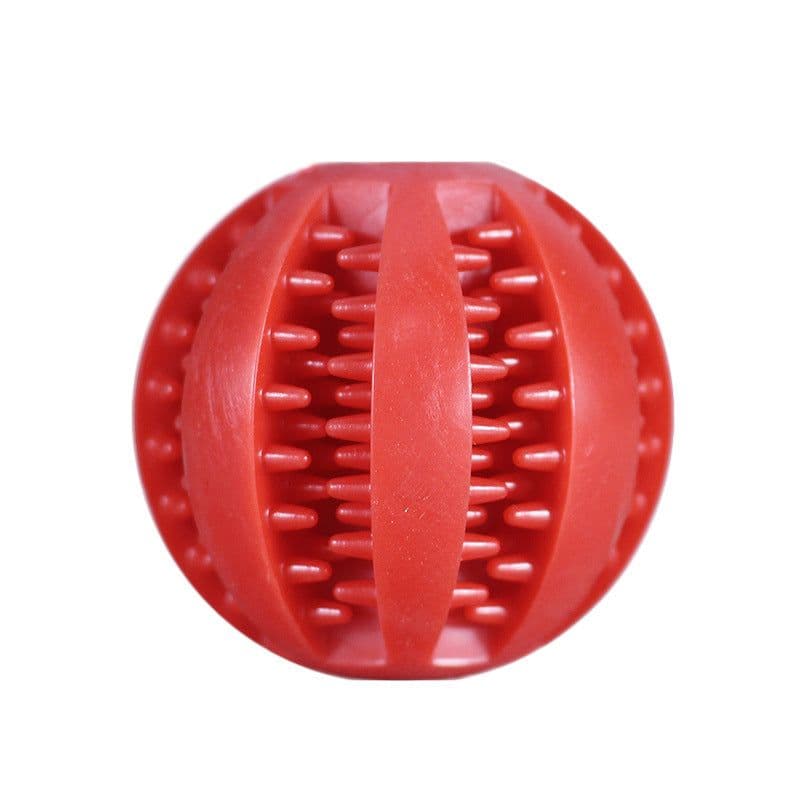 image-Dog Chew Toy Ball - Rubber 11.5cm Glitter