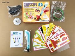 image-Factory direct sales 3D printing pen painting high temperature pen children diy science and education festival increasingly smart toys wholesale 3dpen