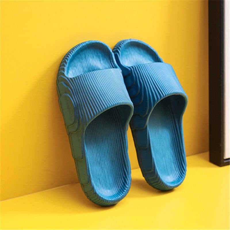 image-Summer Slippers Unisex Non-slip Bathroom Orange