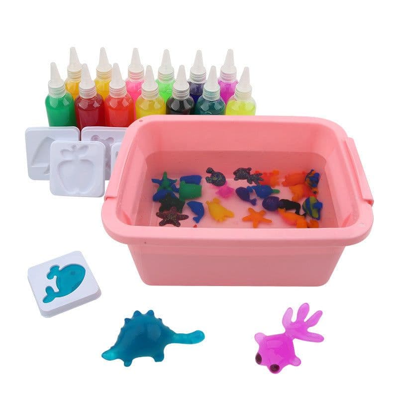 image-Star Eyes Water Elf DIY Toy Set, 6 Refills + 3 Packs, Holiday Gift