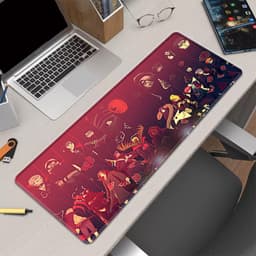 image-Dragon Ball Cartoon Mouse Pad - Natural Rubber - Anti-Slip Thickened Desk Mat