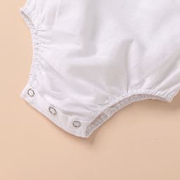 image-Infant Cotton Romper - Sleeveless Summer Unisex 9-12M