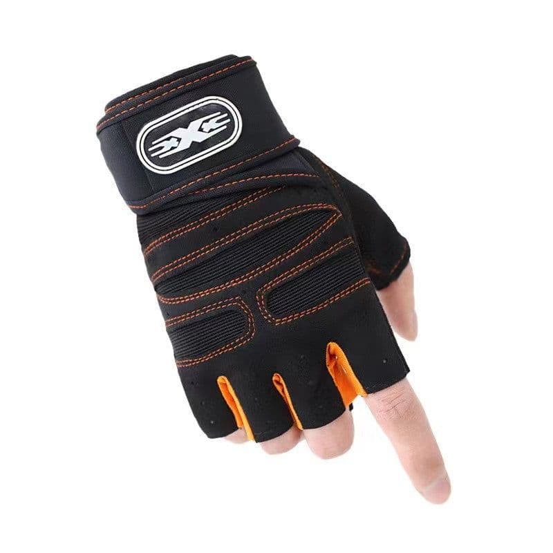 image-Laughing Fitness Cycling Gloves - Red XL Unisex