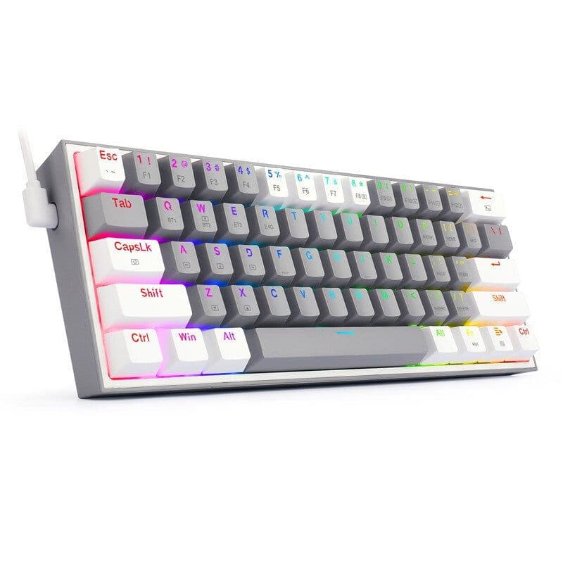 image-Red Dragon K617 Mechanical Keyboard 61-Key Black