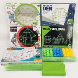 image-DIY Bead Tent House Building Blocks Toy