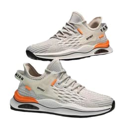 image-Jingyi Yuge Men's Shoes Flying Weave Blue White Size 44