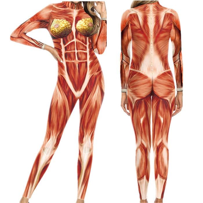 image-Halloween Bodysuit Costume XL Polyester Jumpsuit
