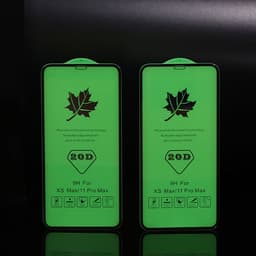 image-Hua Wanjia 20D Green Maple Tempered Film for iPhone 12 Pro Max Full Screen