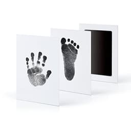 image-Pets and Children's No-Wash Footprint Kit - DIY Memory Album