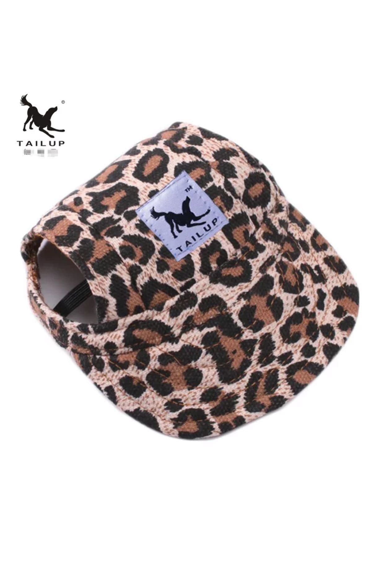 image-Canvas Denim Baseball Cap for Dogs - XL, Sun Visor, Camouflage Beach Hat