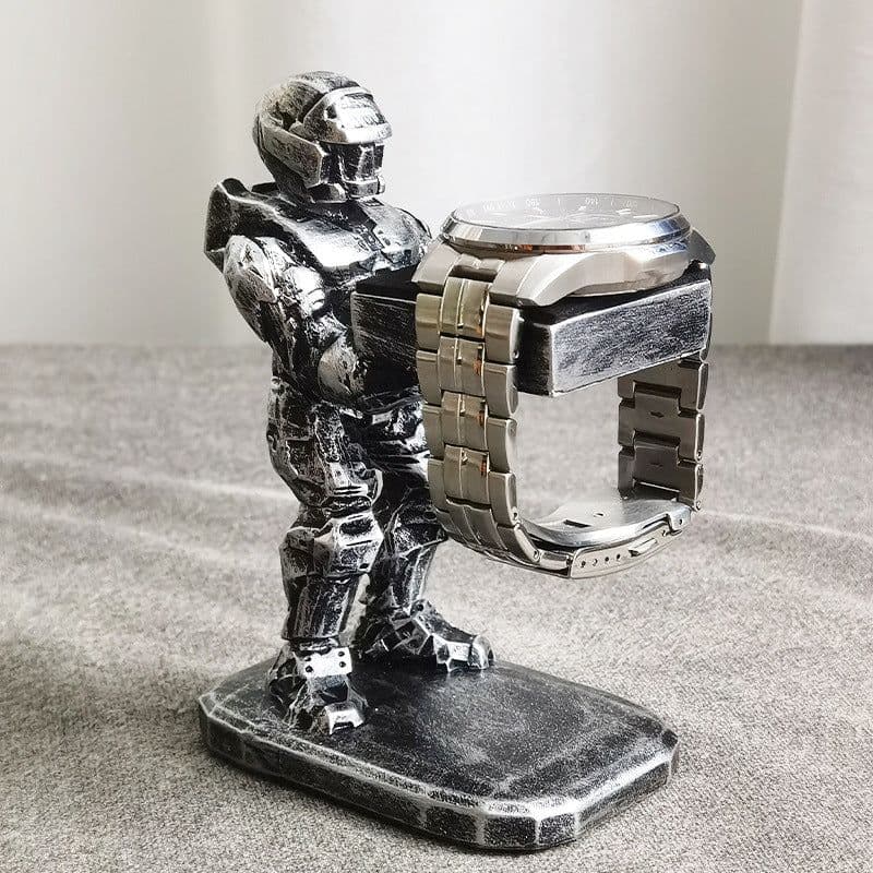 image-Suitable for iwatch charging stand apple watch charging stand iron warrior applewatch charging stand