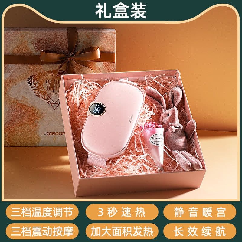image-Treasure Girl Heating Belt Waist Warmer - Pink XXL