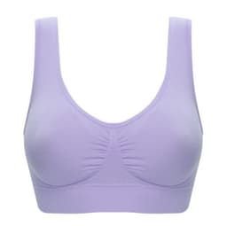 image-Sports Bra No Underwire Padless XXXL - Red