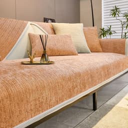image-Hongyuan Fashion Chenille Sofa Cushion, Green, Universal Cover