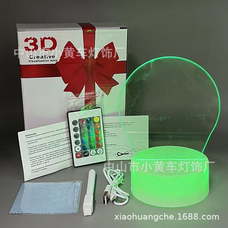 image-16-Color Remote USB 3D Night Light Erasable Graffiti Board Lamp 12*15