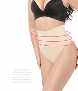 image-Sexy High-Waist Shaping Hip Pants - Joris Nylon XXL