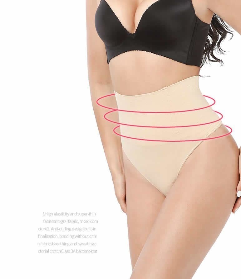 image-Sexy High-Waist Shaping Hip Pants - Joris Nylon XXL
