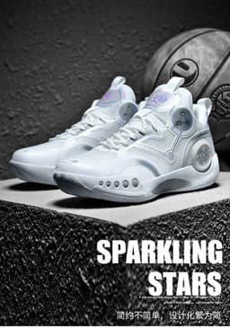 image-Zodi Basketball Shoes - High Top, Shock-Absorption, Breathable