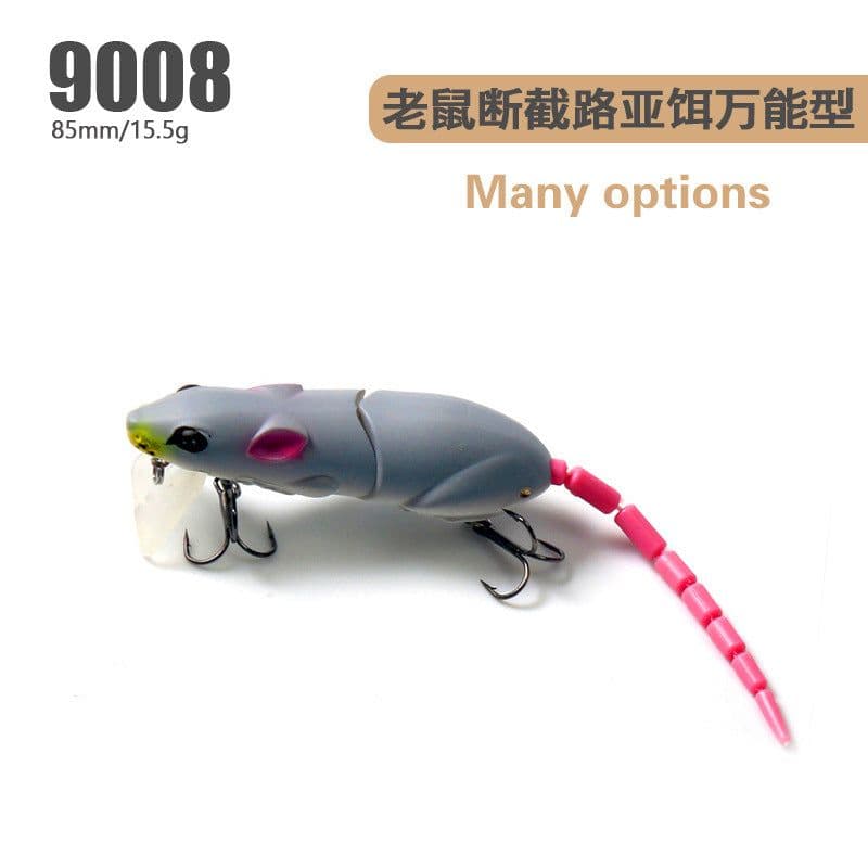 image-15.5g/15.5cm luya bait mouse bionic broken section long throw pencil mino cocked mouth artificial bait fake bait 9008