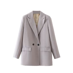 image-Women's Small Suit - Milky Apricot Polyester L Slim
