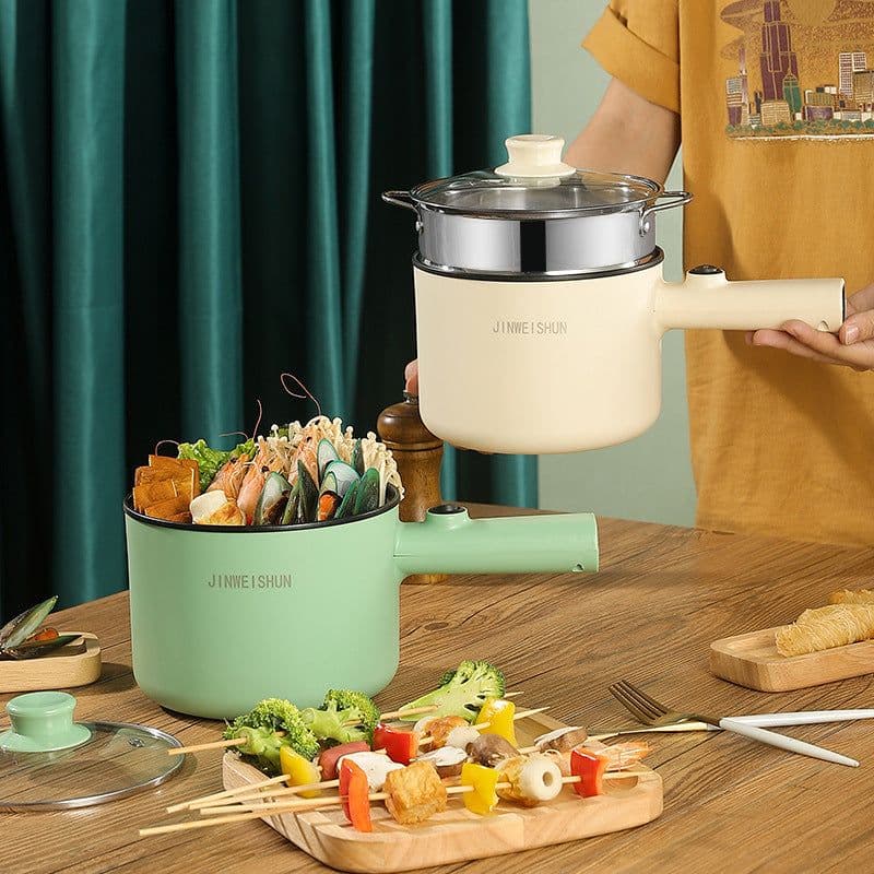 image-Noodle Pot Electric 2-Person Non-Stick Hot Pot
