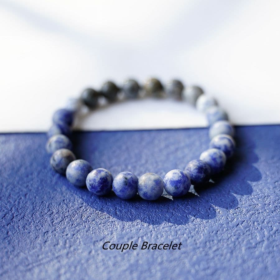image-Couple Bracelet - Blue Stone Literary Retro Gift