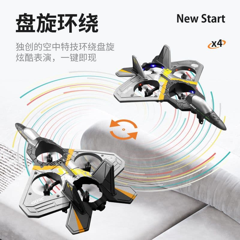 image-Remote control aircraft fighter V17 aircraft model glider foam drone children primary school boy toy airplane