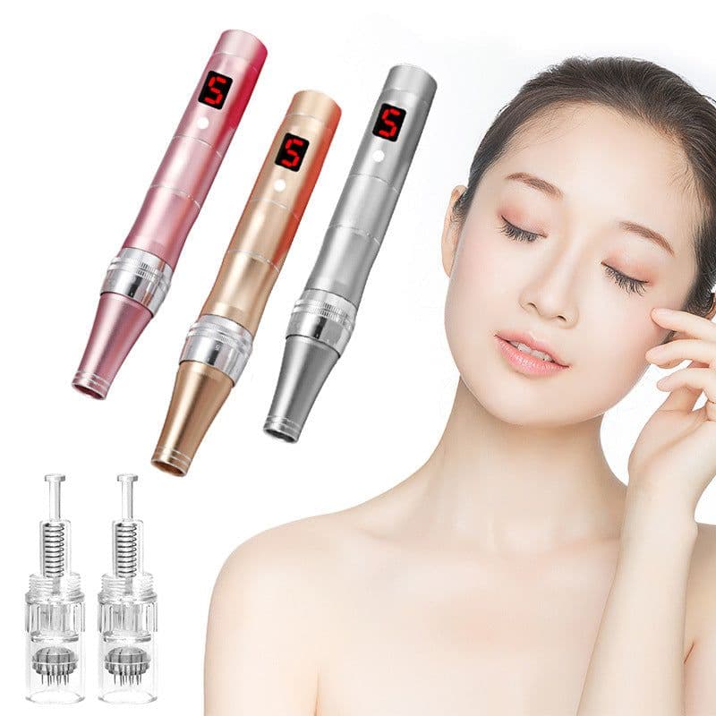 image-SKSONG AIi-299 Nano Microcrystalline Beauty Electric Microneedle Device - Matte Silver